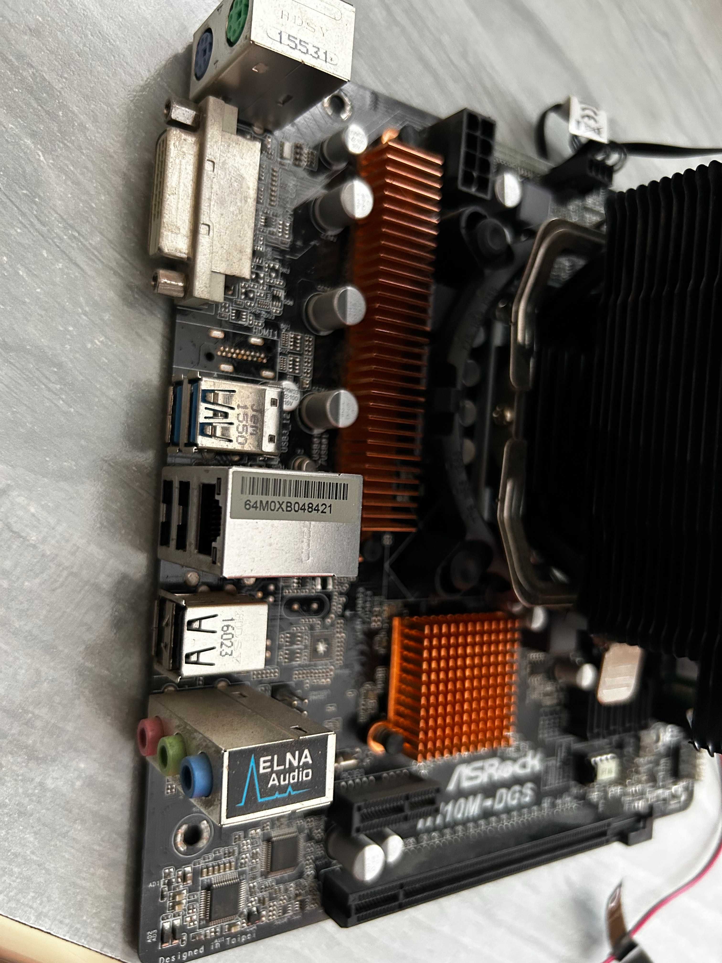 Kit placa de baza +procesor + ram +placa video + cooler
