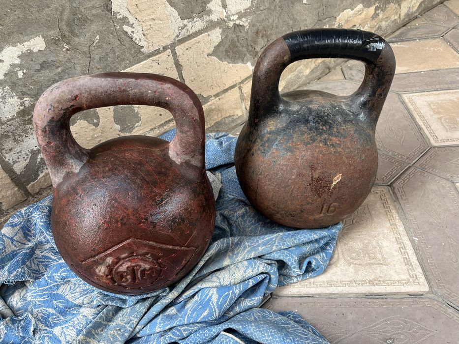 Продам гири по 16 кг