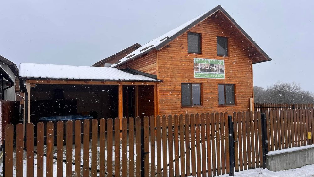 Cabana Mario 2 BaileFiga capacitate10-20pers jacuzzi revelion craciun