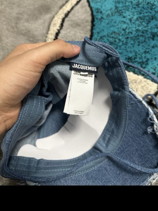 Sapca Jacquemus denim