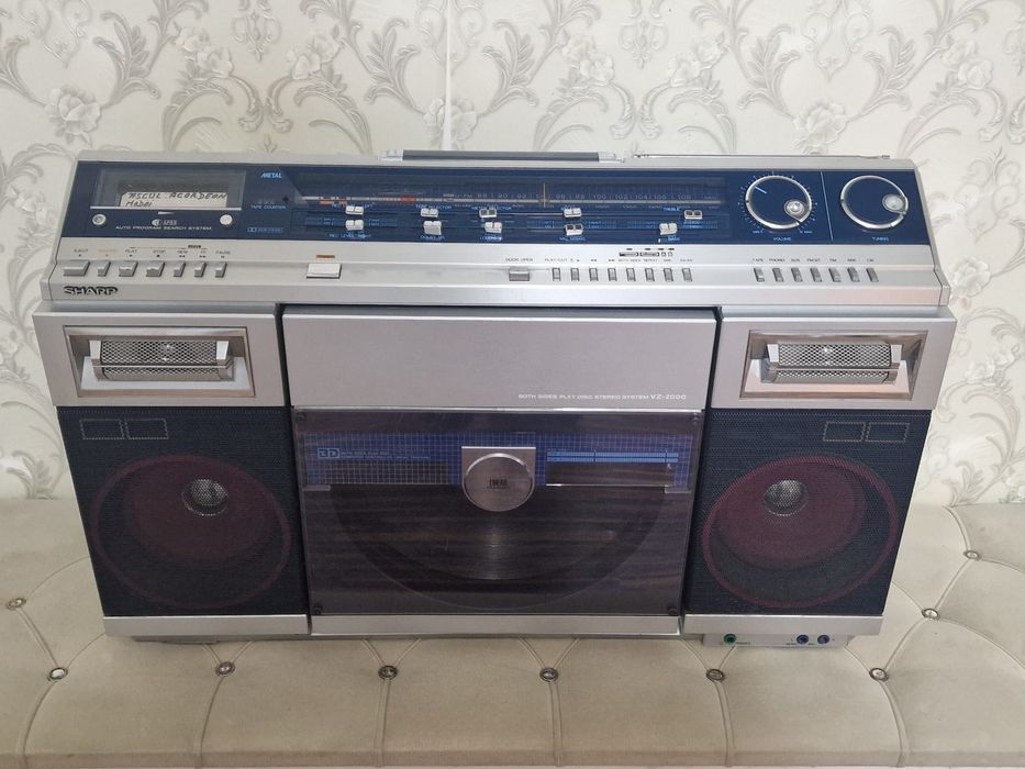 Radiocasetofon jvc sharp