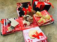 Експлодираща кутия със снимки за Свети Валентин