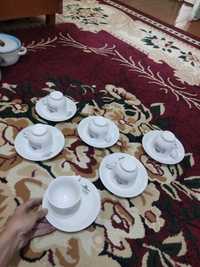 Beta Tea стакан и тарелка набор