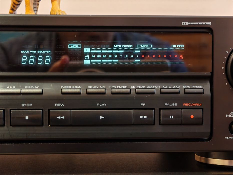 Kenwood KX-7030. Deck valoros, 3 head. Estetică de raft. Preț fix !