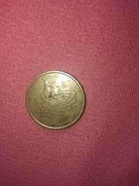 Moneda de 50 euro centi anul 2002