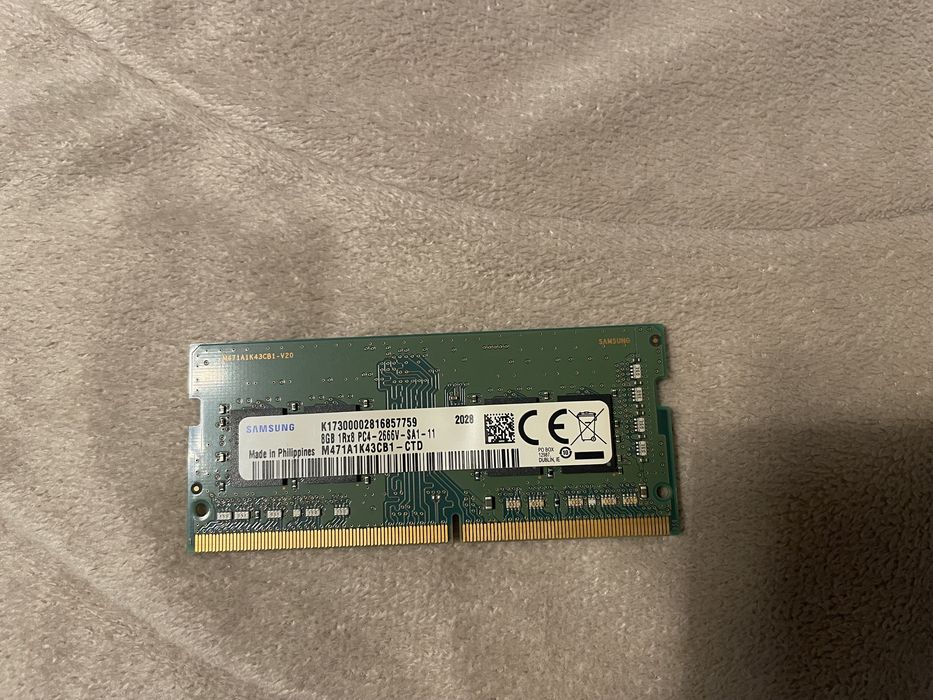 8GB RAM  Samsung DDR4 за лаптоп