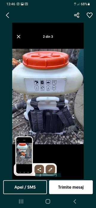 Vand pompa de stropit