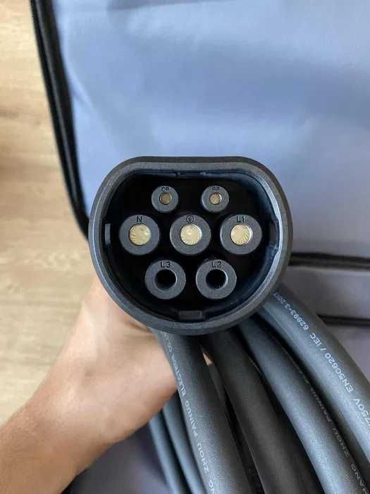 22кВт Кабел Тип 2 За Зареждане на Електромобил Type 2 Charging Cable