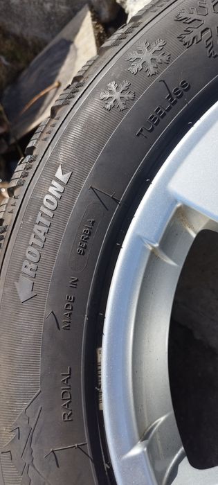 Гуми Tigar 225/55/17 зимни като нови