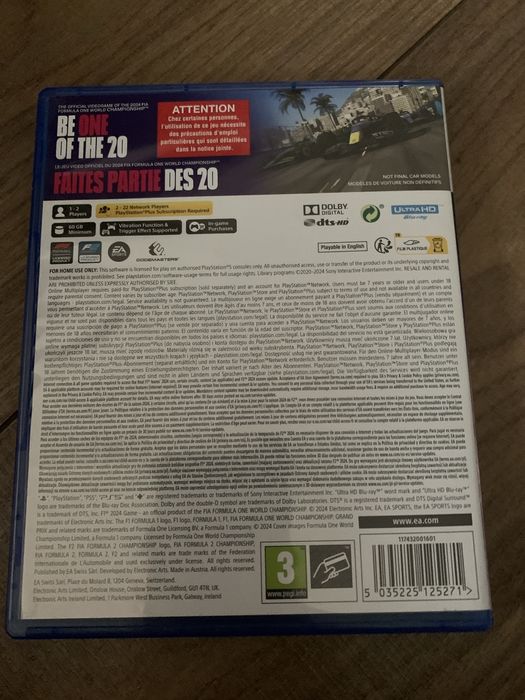 Joc formula 1 24 ps 5 CD