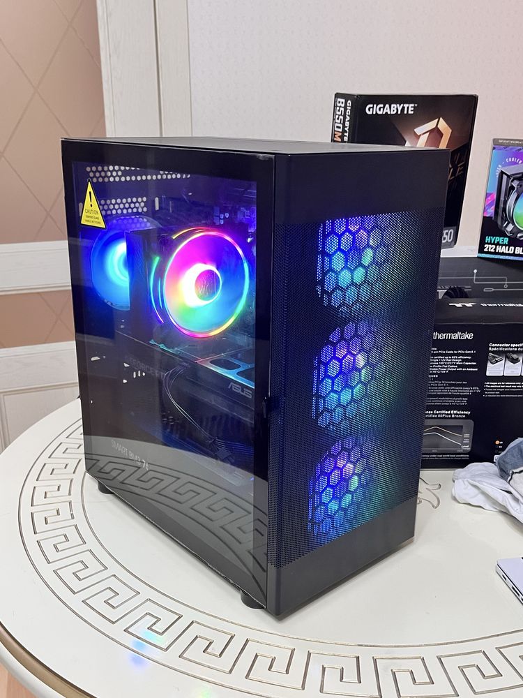 Игровой ПК R7, 5060ti 16gb, 32gb озу, ssd
