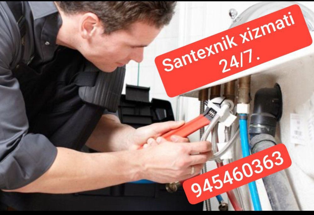 Santexnik xizmati 24/ 7 сантехник хизмати