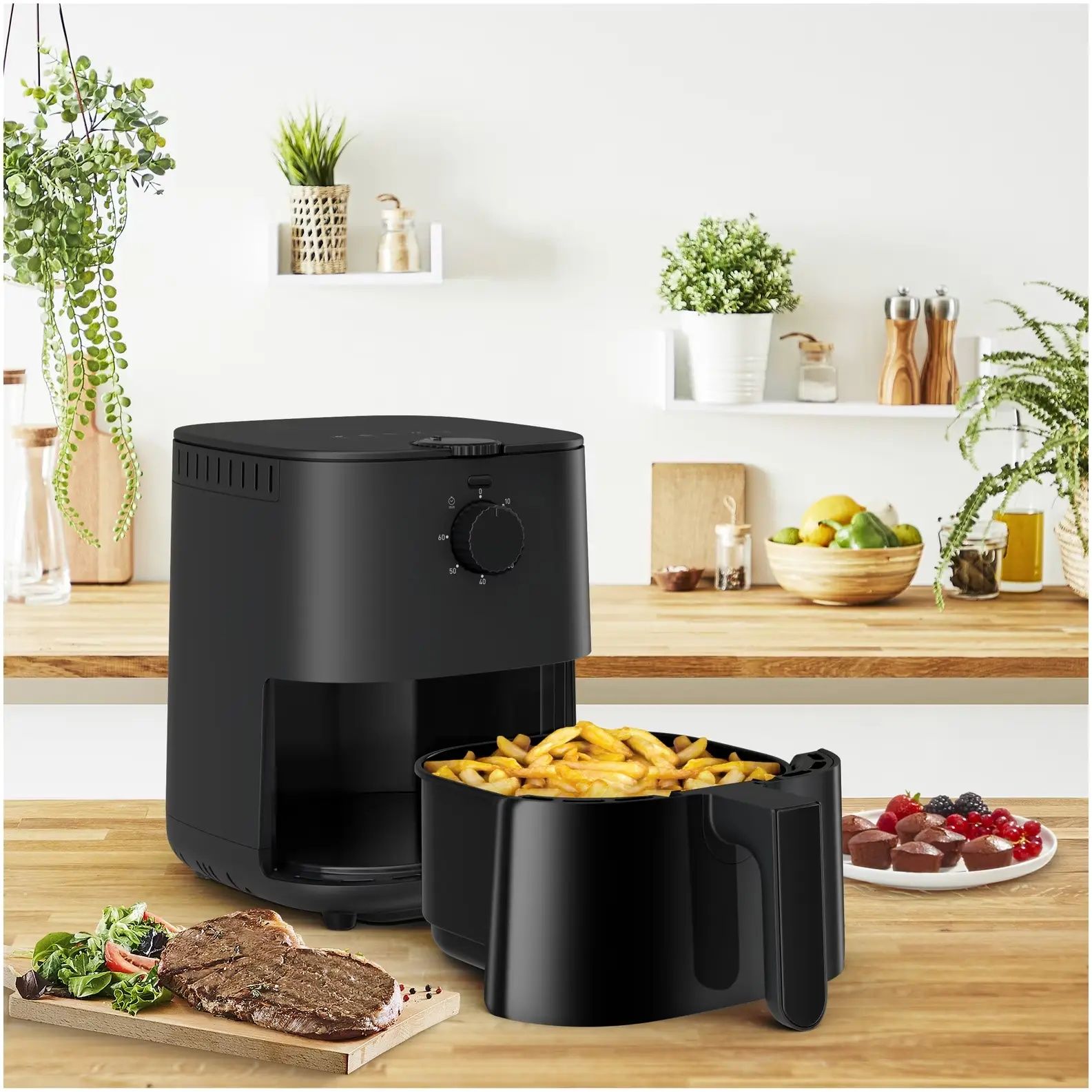 Еър фрайър, Чисто нов уред за здравословно готвене Tefal EY130815*** E