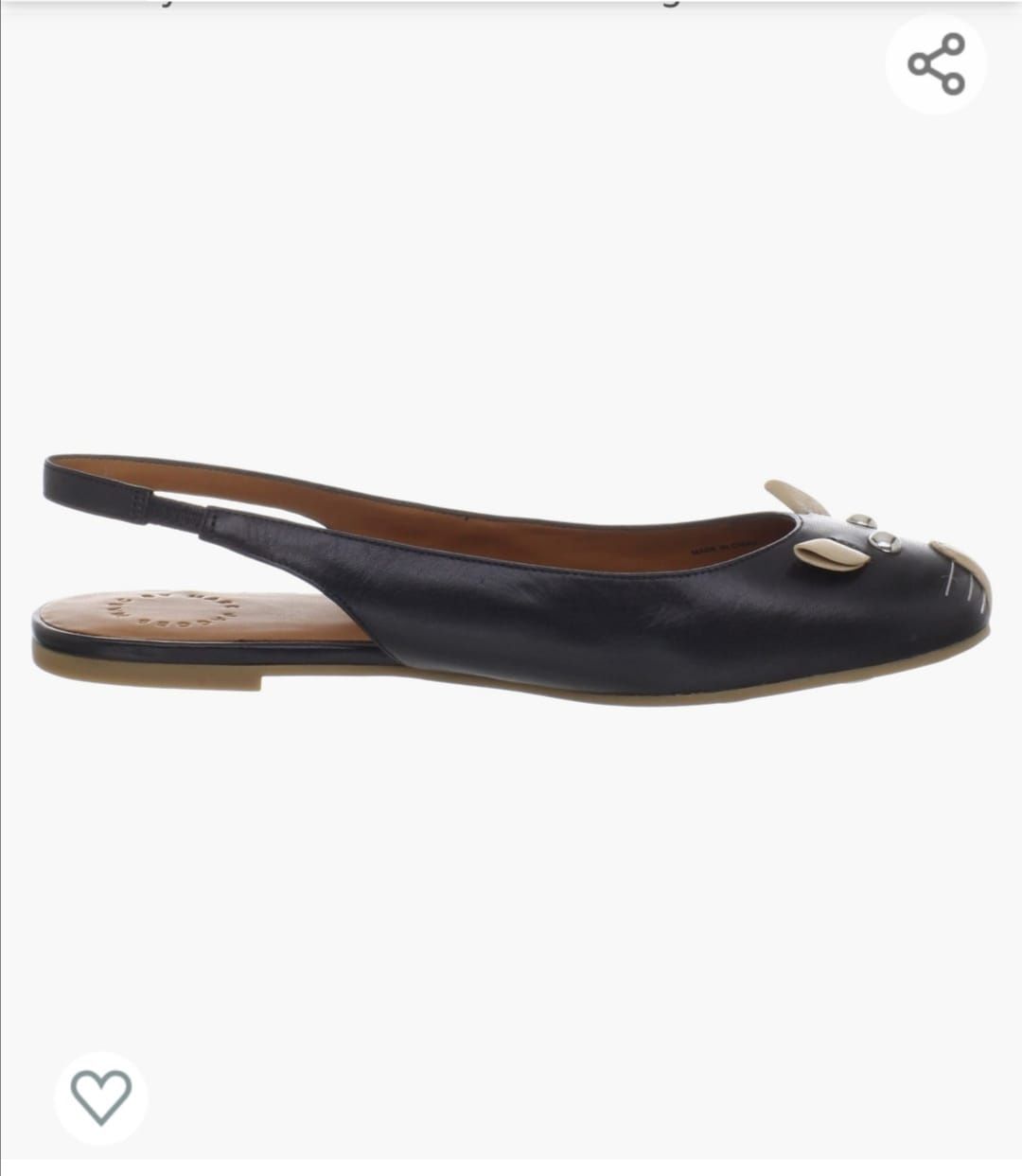 Balerini/sandale piele naturală Marc Jacobs