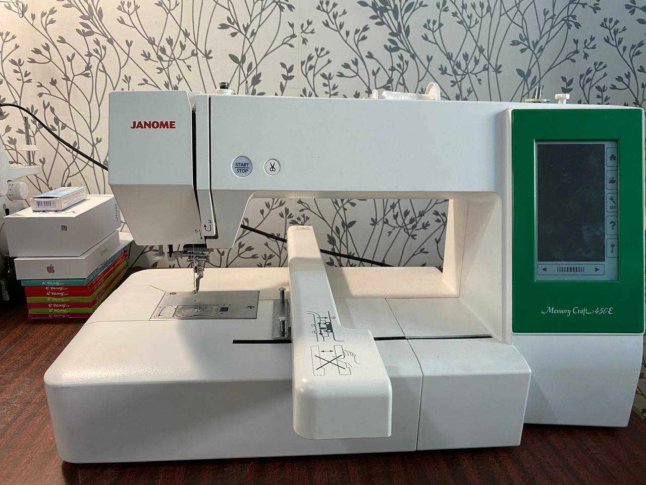 Вышивальная машинка Janome MC450 E