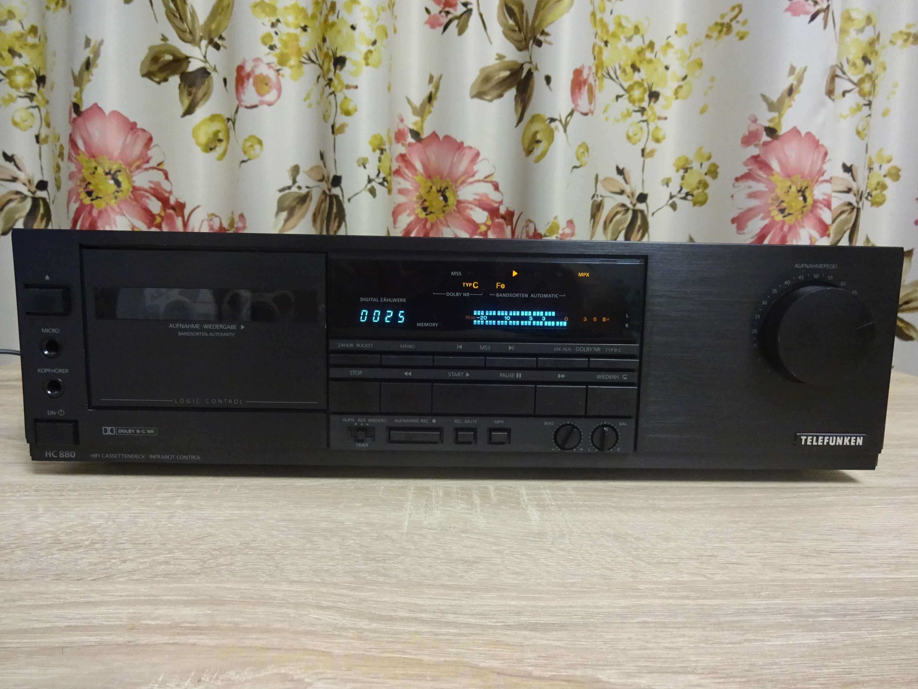 Casetofon deck Telefunken HC 880