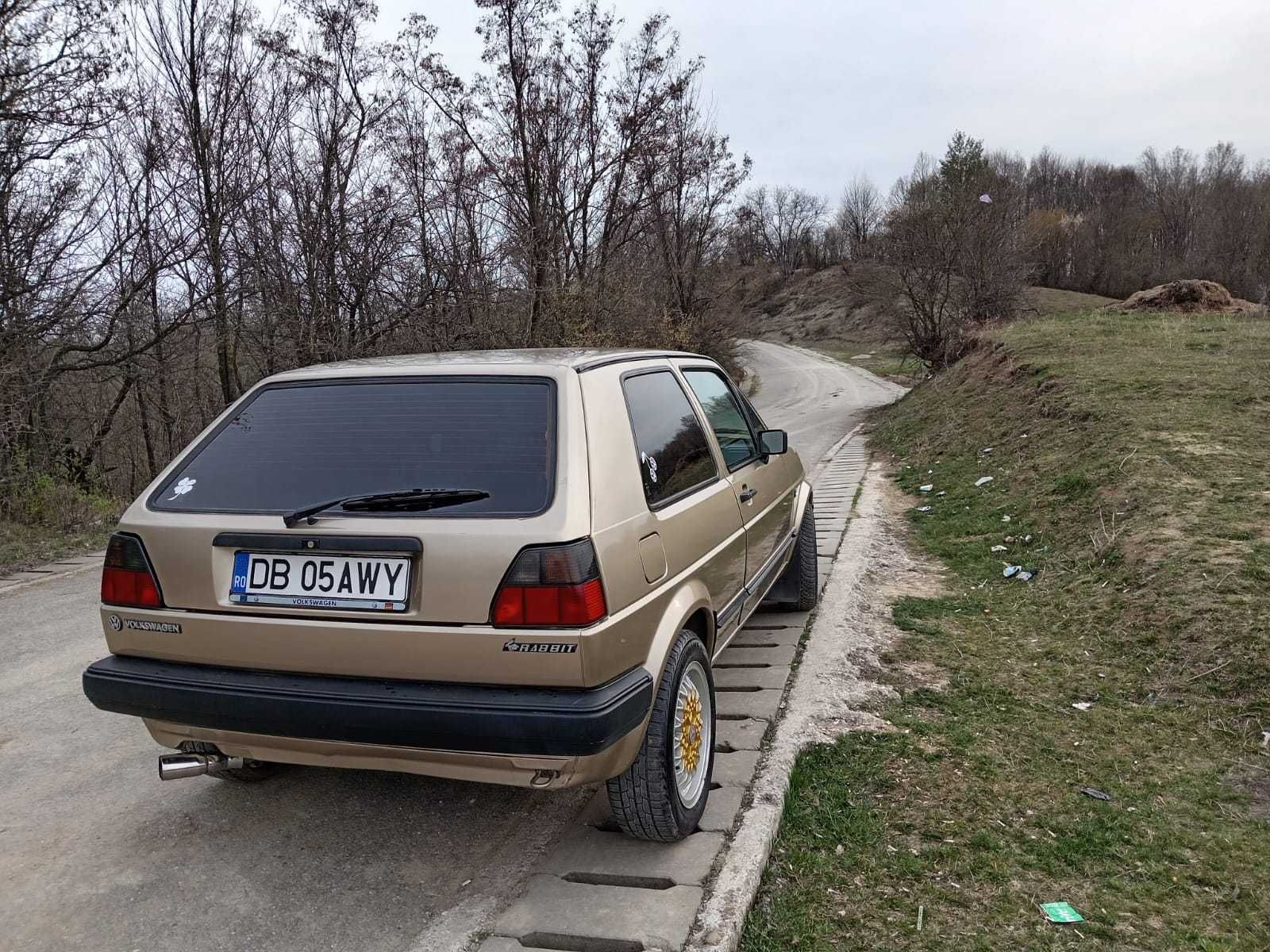 VW GOLF 2 RABBIT Coupe atestat istoric retromobil