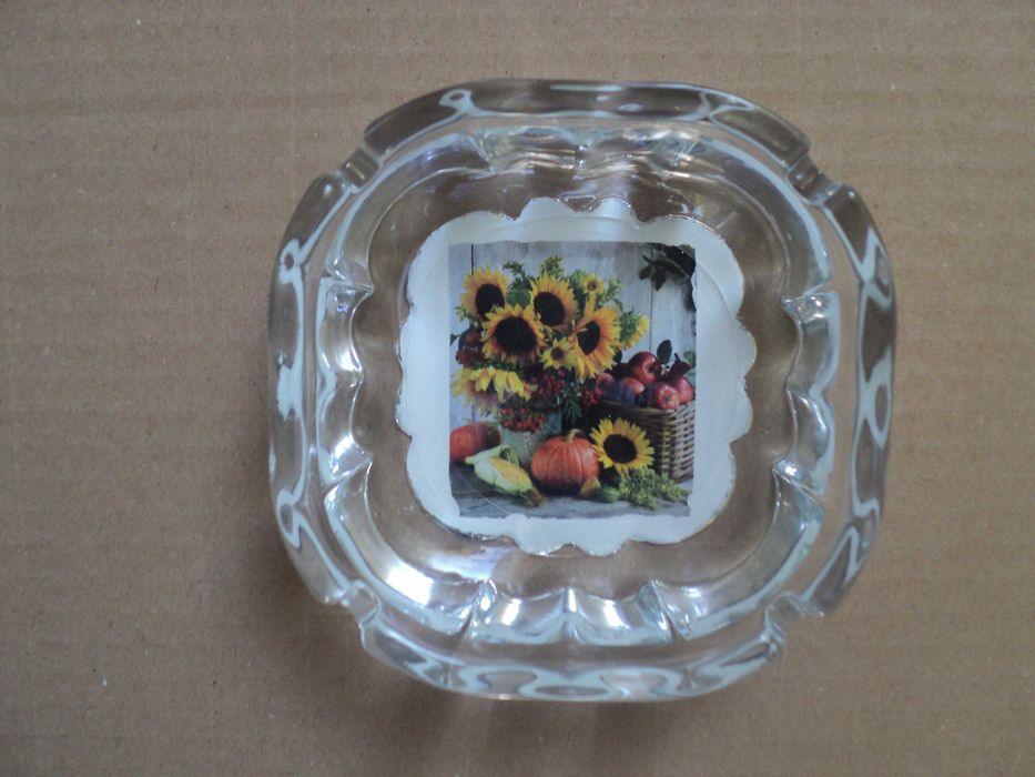 Стъкло - фруктиера - пепелници
