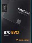 Solid State Drive (SSD) Samsung 870 EVO 2TB 2.5" SATA III