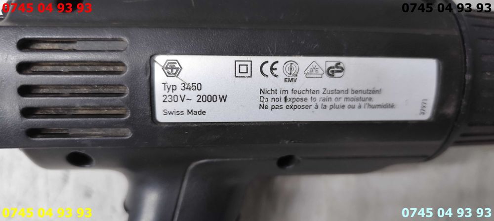 feon suflanta aer cald STEINEL 3450 cu defect se vinde ca in poze