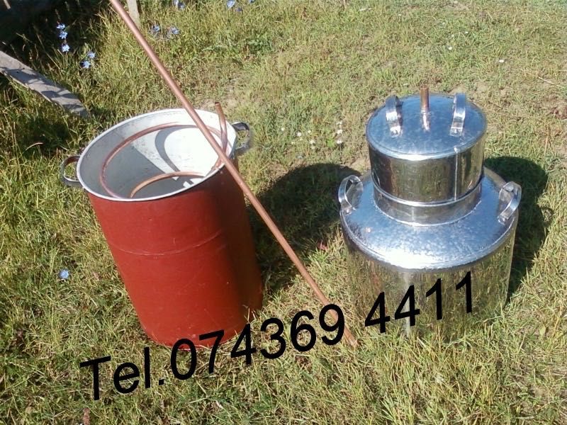 Cazane pt Tui,ca,de Inox,60 sau 120 litri+Accesorii