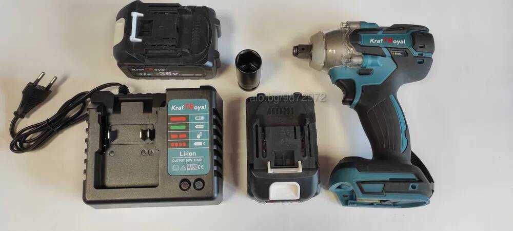 Акумулаторен Ударен Гайковерт 850Nm