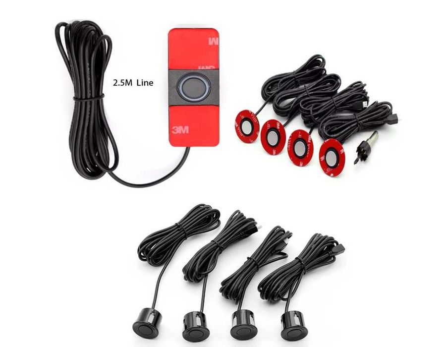 Senzori de parcare auto 4,6,8 SENZORI cu sau fara camera fata/spate
