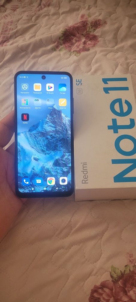 Xiaomi Redmi Note 11 SE 5G 6/128GB Black Igravoy Karobka Holati Ideal