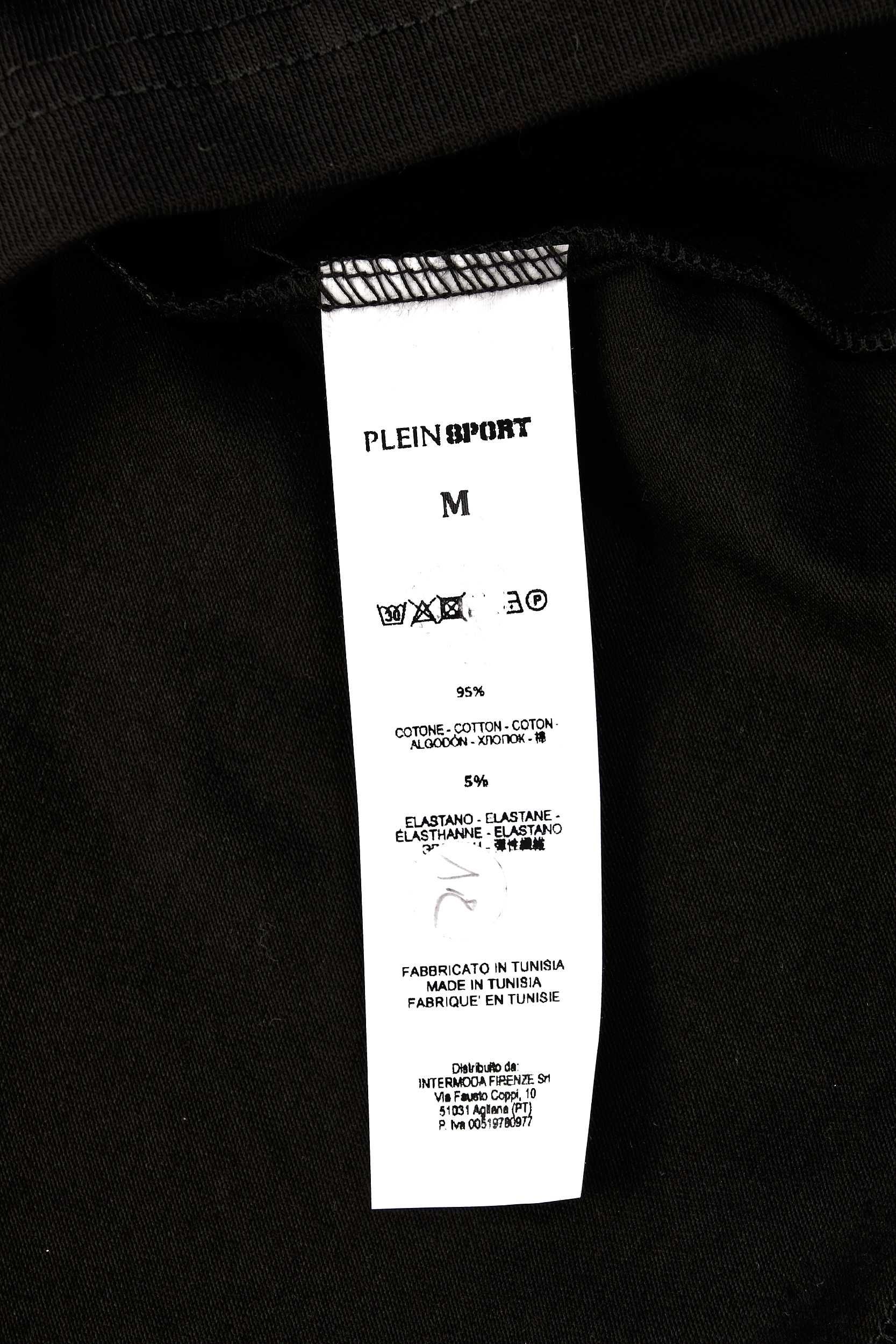 ПРОМО Plein Sport -М размер  -Оригинална мъжка черна тениска