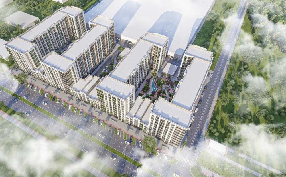 Продается 1-комнатная квартира на новостройке ЖК Chimgan Hills
