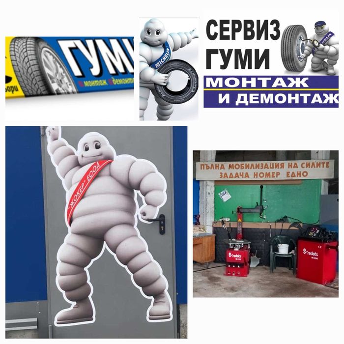 Сервиз гуми оряхово