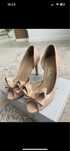 Pantofi decupati piele nude Guban