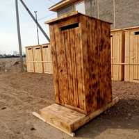 Туалетные кабинки деревянные