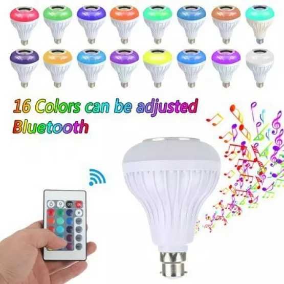 Диско крушка с Bluetooth и Колонка