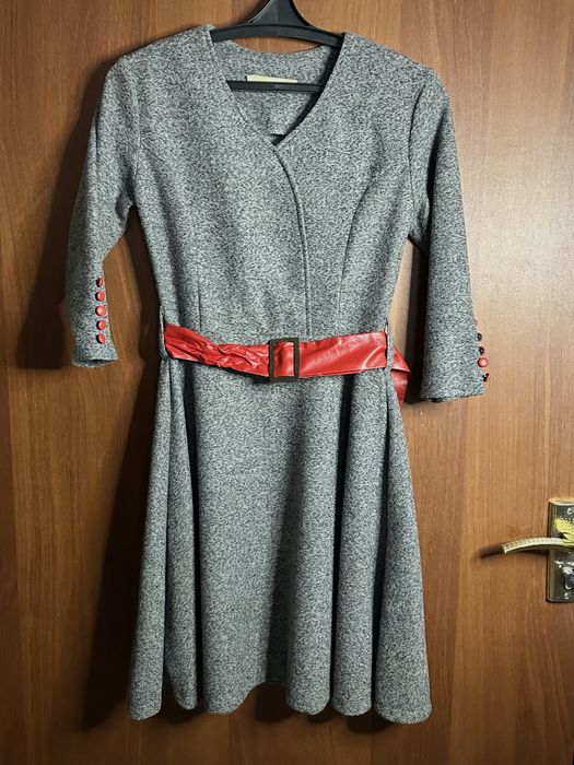 Платье теплое женское