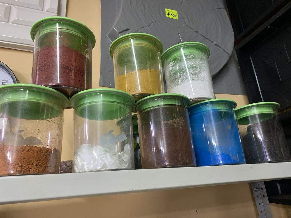 Пигменты для брусчатки , бетона , гипса