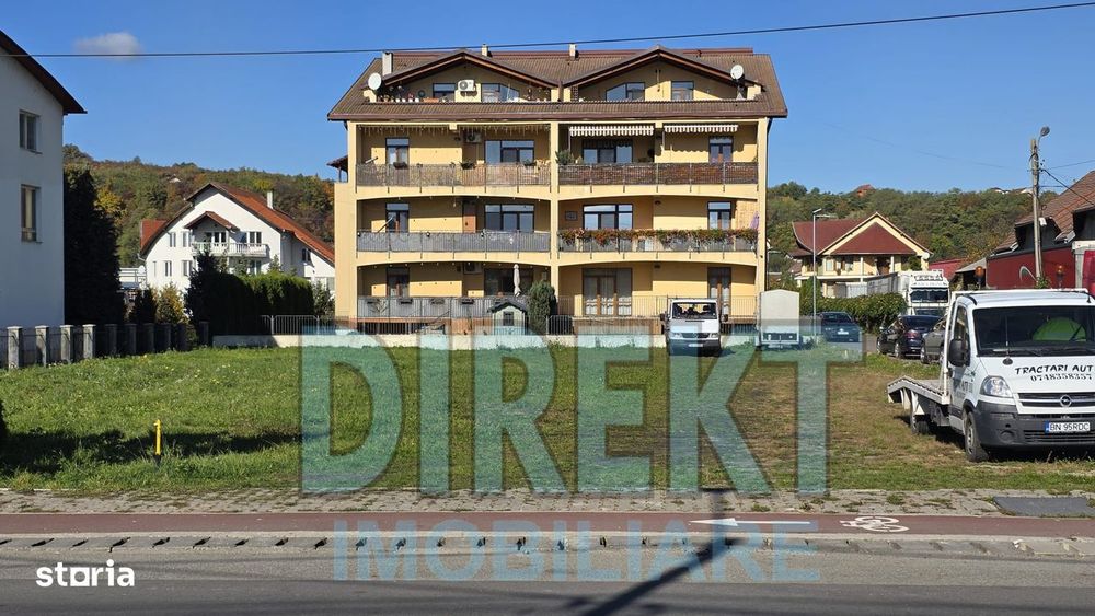 Teren cu Proiect de bloc , Bistrita , zona Sanovil !