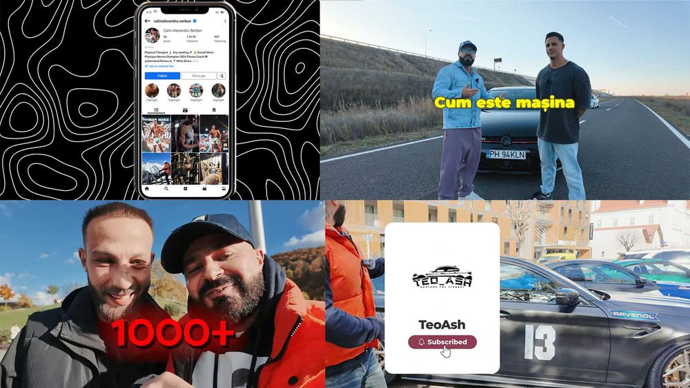 Editare video youtube Shorts/reels/podcasturi