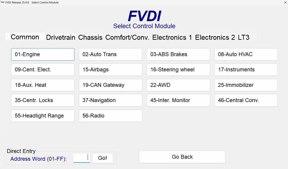 TESTER/DIAGNOZA VAGCOM/VCDS 25.9.0 Engleza/Poloneza/Germana/Franceza
