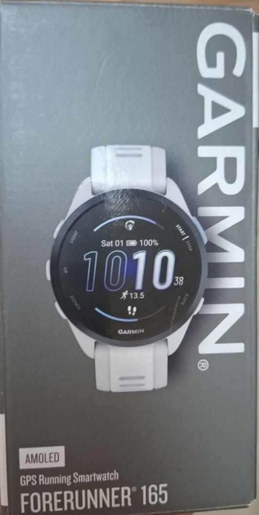 Garmin Forerunner 165 Mist Gray/Whitestone с Amoled