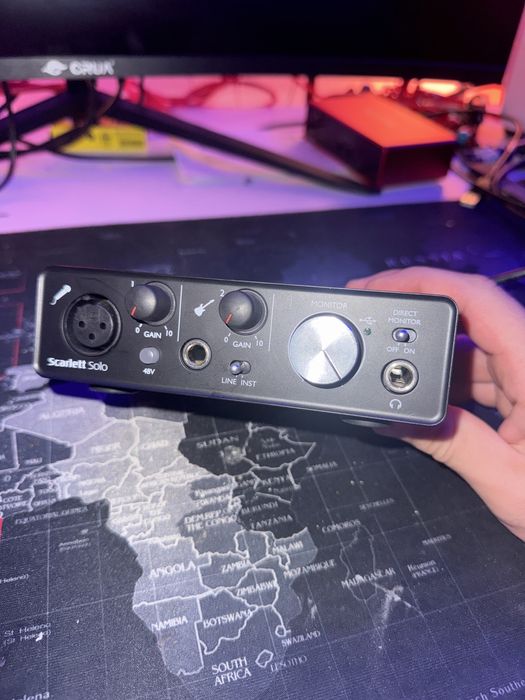 Focusrite scarrlet solo 2nd