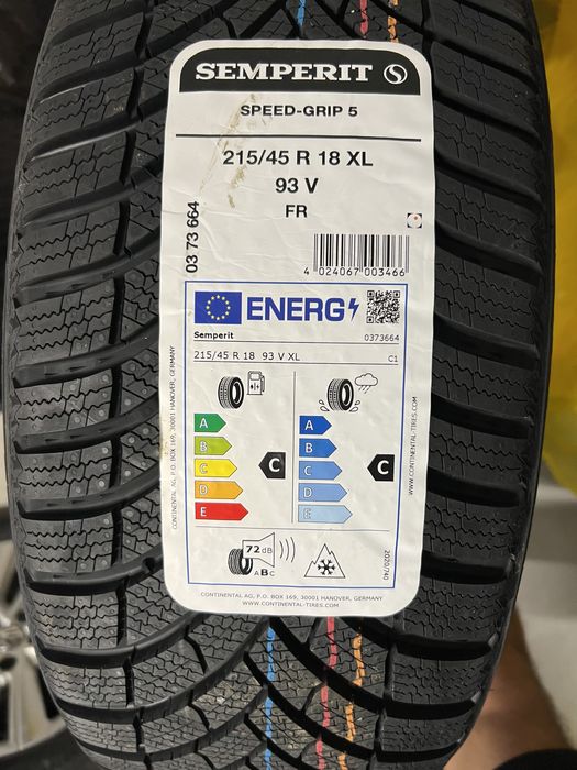 Зимни Гуми Semperit Speed-Grip 5 215/45 R18 93V XL