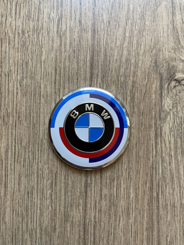 Set Embleme BMW Anniversary 50 ani Motorsport M Capace Capota Roti Nou