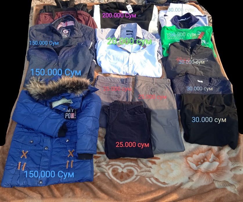 Одежда зимнея/куртки/свитора/