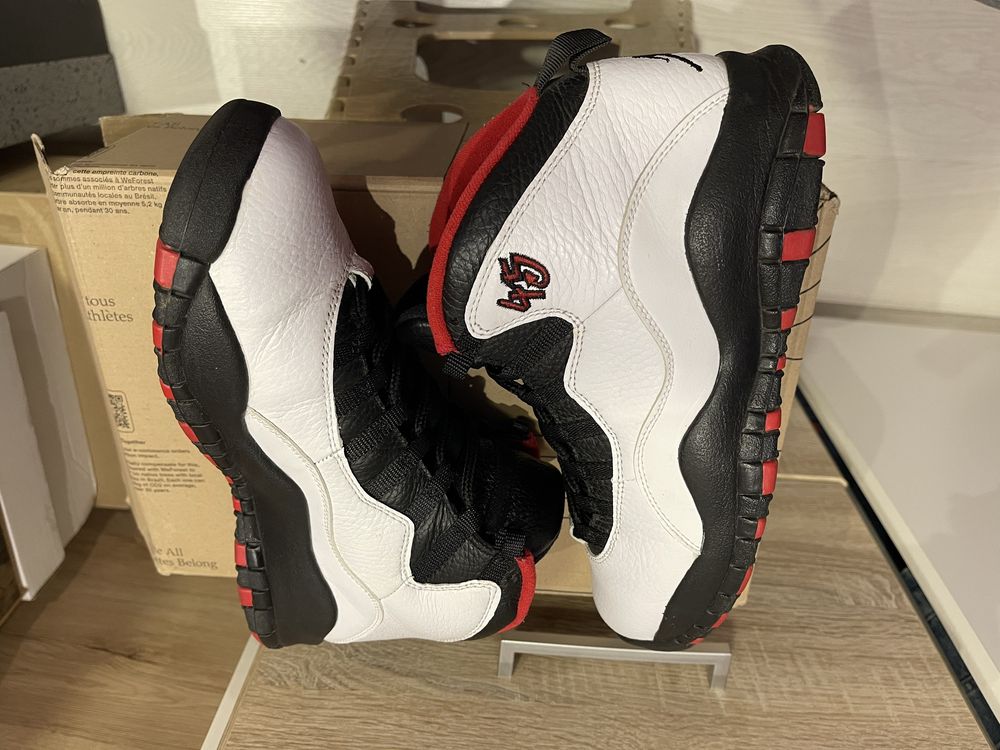 Nike Air Jordan 10 Retro Double Nickel Chicago Bulls маратонки Adidas