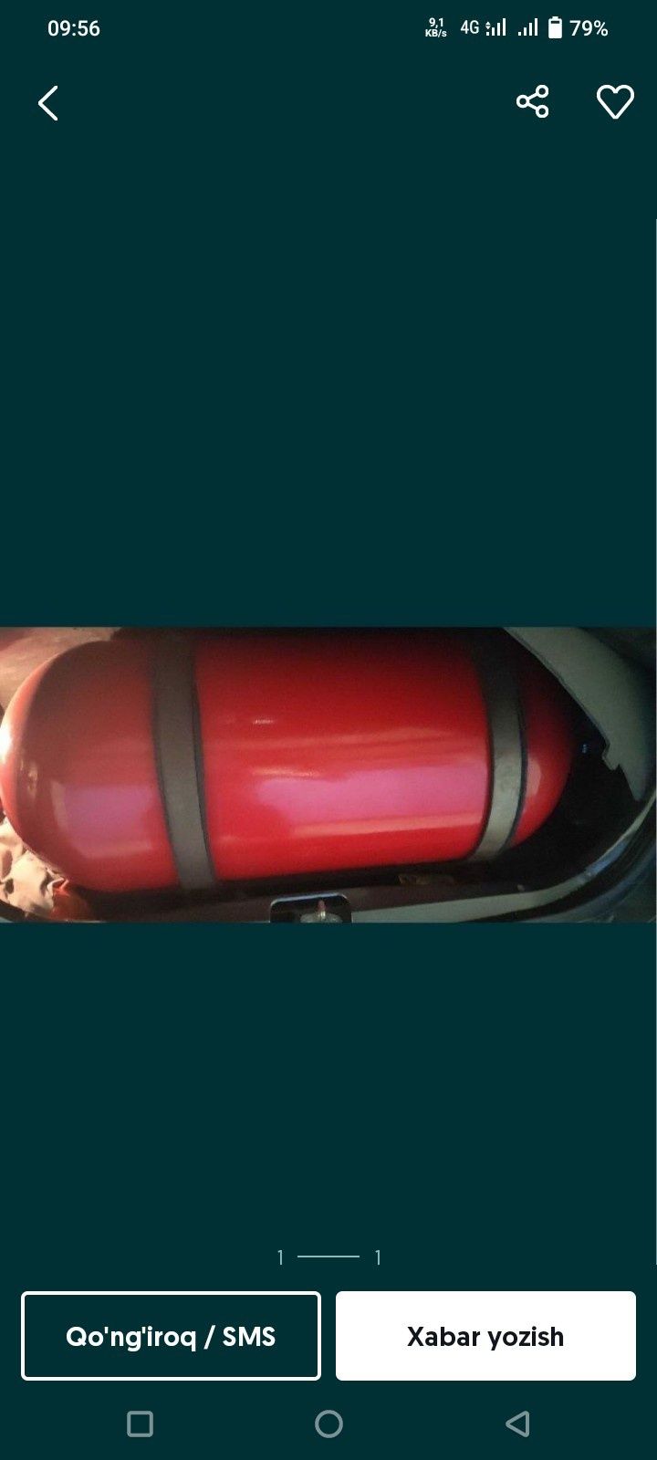 Matiz gaz ballon sotiladi 65 tali