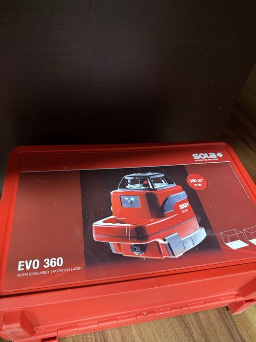 Лазерен ротационен нивелир SOLA EVO 360
