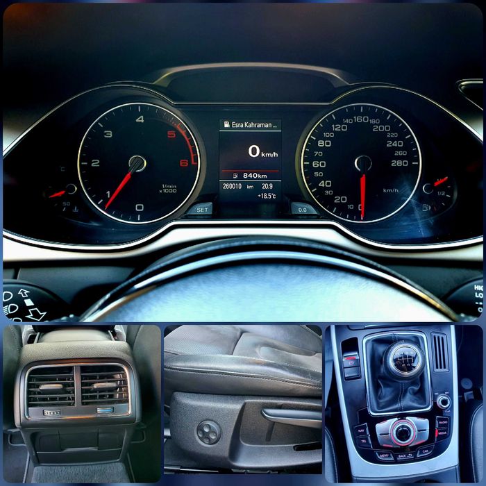 Audi A4 S-line Quattro 2.0TDI-177Hp Euro5b Service history