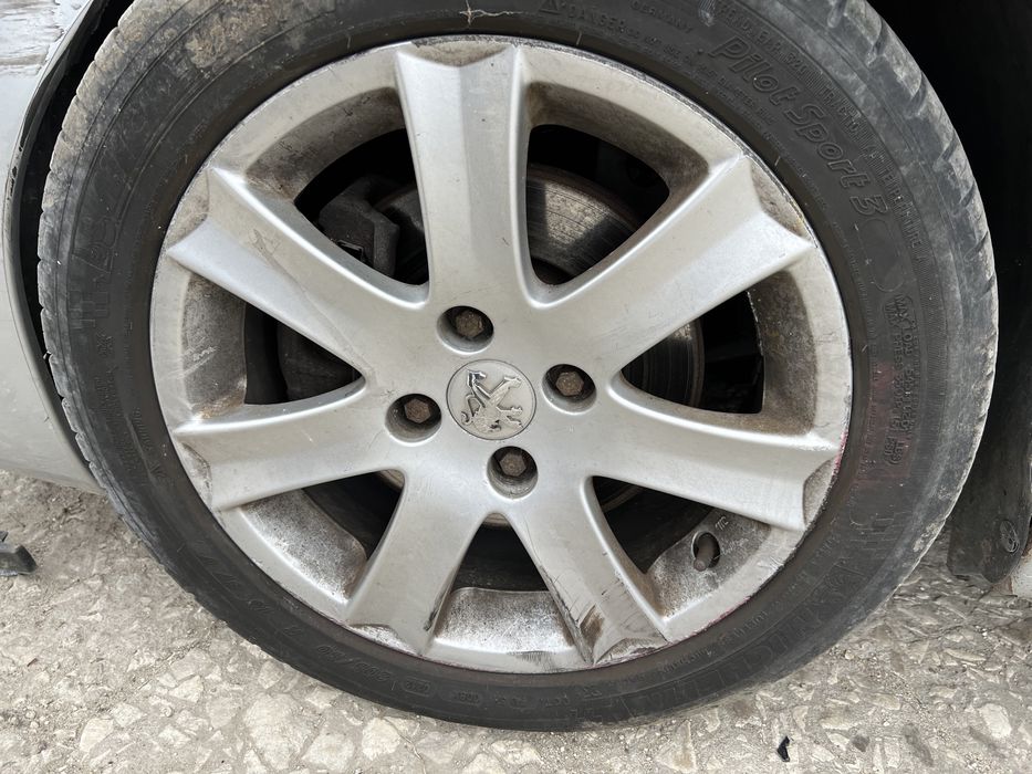 Peugeot 207 cc 1,6 HDI, Пежо 207 2009, За части кабриолет Пежо