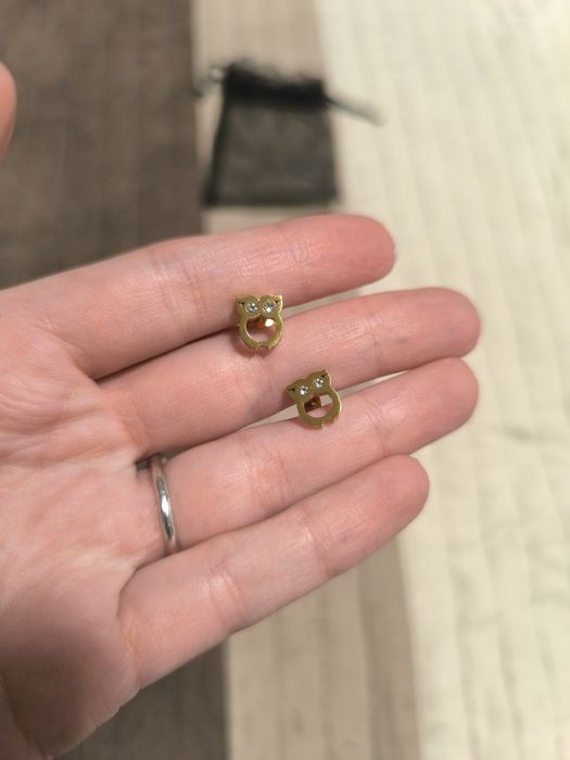 Дамски обеци с перли и бухали